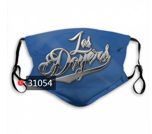 2020 Los Angeles Dodgers Dust mask with filter 28